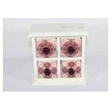 Small Storage Cabinet with Doo Dads