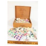 large lot of used/unused stamps