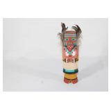 Vtg Signed Squirrel Carved Wood Kachina T. Du??