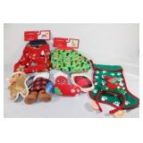 Dog Christmas Items - PJs, Toys, Stocking - NEW