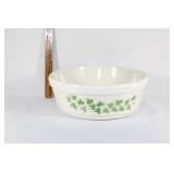 Large Stoneware ivy shallow bowl