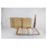 Four books full of scrapbooking stickers