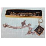 Lot of Religious items,Necklace is sterling