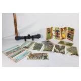 Gun Scope,VTG Florida post cards