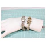 Two Vintage Womens watches Bulova,Gruen