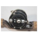 Vintage Heddon Pal Reel and True Temper Metal Rod