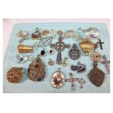 Large lot of Vintage costume jewelry