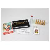 Vintage Coca-Cola Items, Cards, Keychain, etc.