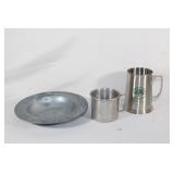 Liberty Tree Tavern Disney Mug, Pewter Bowl etc.