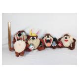 5 Stuffed Tasmanian Devil Looney Tune stuffed toys