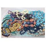 Large lot of cotume jewelry-Necklaces