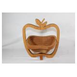 Pear Tree Basics Signed Collapsible Apple Basket