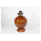 Brown Ceramic Oil Lamp Good Housekeeping No. l2