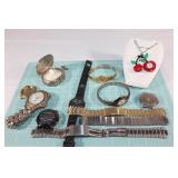 Large lot of mixed watches, watch pieces