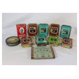 Vintage Tobacco Tins - Melachrino, Spinnaker etc.