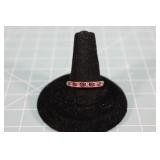 10k Ruby and Diamond "I Love You" Ring