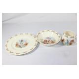 Royal Douton Bunnykins Set
