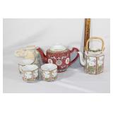 Large lot of VTG Asian style dishes-Sadek