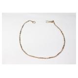 14 kt Yellow Gold Watfch Fob Chain