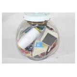 Glass Jar Full of Embellishments