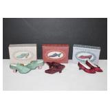 PIPKIN & BONNET  DOLL SHOES By John Hine -3 pair