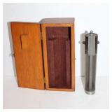 Monsanto tablet thickness tester-with wooden case