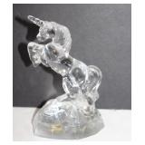 FENTON GLASS UNICORN FIGURINE