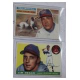 Dale Mitchell Indians, Jim Hegan Cleveland Indians