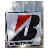 ORIGINAL BRIDGESTONE DOUBLE SIDED LIGHTED SIGN
