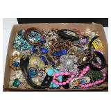 Large lot of mixed costume jewelry