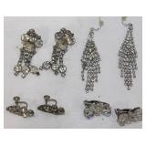 4 pair of vintage inspired earrings-
