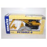 Komatsu Die cast metal Material Handler toy