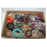 Large lot of misc. Costume jewelry
