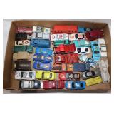 Large lot of vintage toy cars-