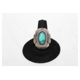 Sterling Chyrospate ring size 8-Signed