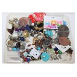 Large lot of mixed costume jewelry