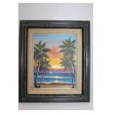 Signed oil on canvas by M. Gordon