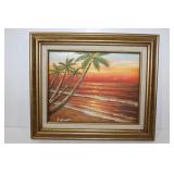 Small oil on canvas signed K. Grant