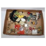 Large lot of mixed costume jewelry