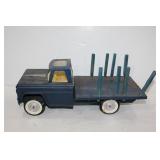 Vintage metal toy Structo log truck