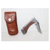 Vintage Sharp brand 200 Pocket knife-case