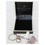 Killarney Crystal Butterfly key chain -