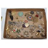 Large lot of mixed costume jewelry
