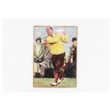 1959 Walter Hagen Copper Mounted Sports Magazine