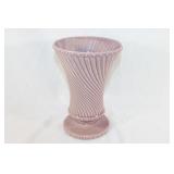 McCoy Pink/purple Swirl Vase