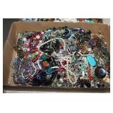 Large lot of mixed costume jewelry