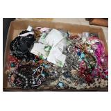 Large lot of mixed costume jewelry