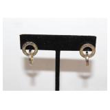 Pair of 925 Tiffany & Co. pierced earrings