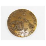 1959 Bronze 64 MM State of Hawaii Coin