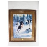 Mustang Thunder Signed Chuck DeHann Lithograph